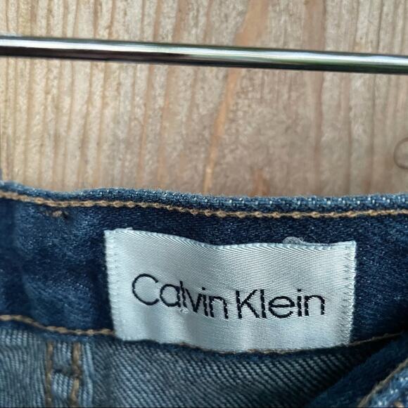 Calvin Klein Jeans Vintage Denim Stone Washed Juniors Size 9 USA Made Dead Stock - Picture 7 of 10